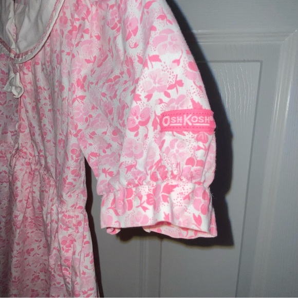 OSH KOSH - VINTAGE 80s - GIRL DRESS - Sailor Collar - USA - Small Stain - Size 5 - Picture 5 of 9